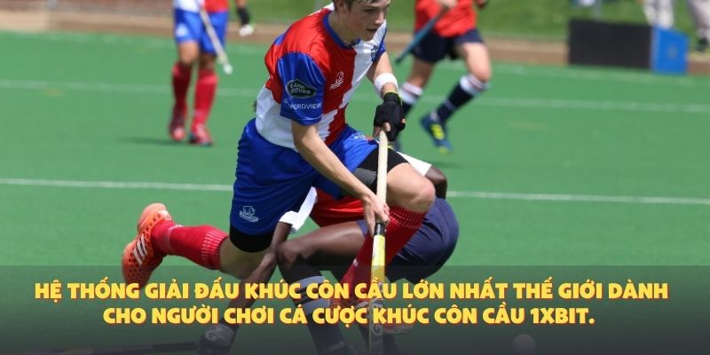 Hệ thống giải đấu khúc côn cầu lớn nhất thế giới dành cho người chơi cá cược khúc côn cầu 1XBIT.