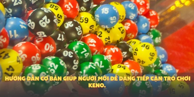 Hướng dẫn cơ bản giúp người mới dễ dàng tiếp cận cách đánh Keno.