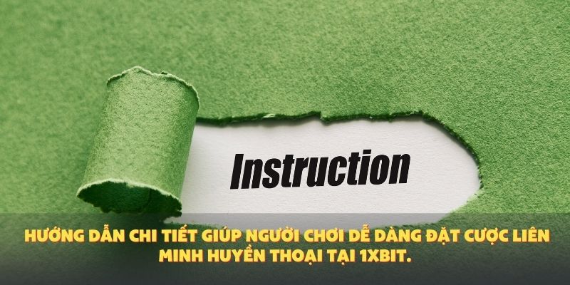 Hướng dẫn chi tiết giúp người chơi dễ dàng đặt cược Liên Minh Huyền Thoại tại 1XBIT.