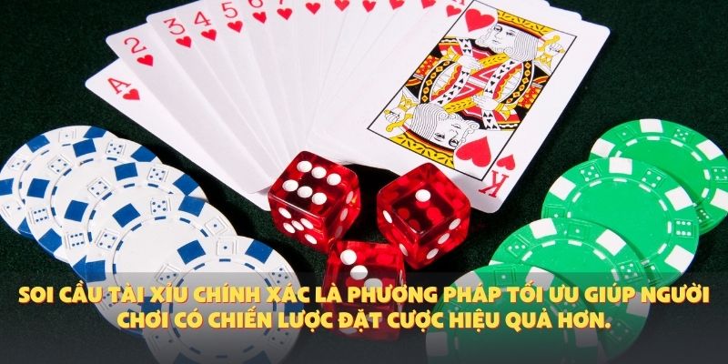 Soi cầu tài xỉu chính xác là phương pháp tối ưu giúp người chơi có chiến lược đặt cược hiệu quả hơn.